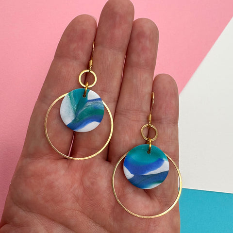 Marble Blues Circle Hooks