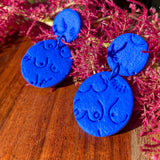 Blue Booby Earrings | Made-to-order | Polymer Clay Earrings