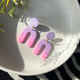 Ombré Arch | Made-to-order | Polymer Clay Earrings