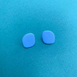 Colourful Pebble Studs | Made-to-order