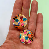 Tiger Hoop Earrings