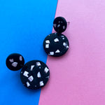 Monochrome Subtle | Made-to-order | Polymer Clay Earrings