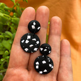 Monochrome Subtle | Made-to-order | Polymer Clay Earrings