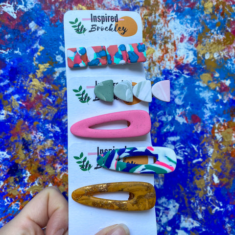 Custom Hair Clip | Made-to-order | Polymer Clay Accessories