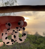 Animal Print Glow | Made-to-order | Polymer Clay Earrings